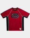 Ecko Rhino Raglan Top In Red