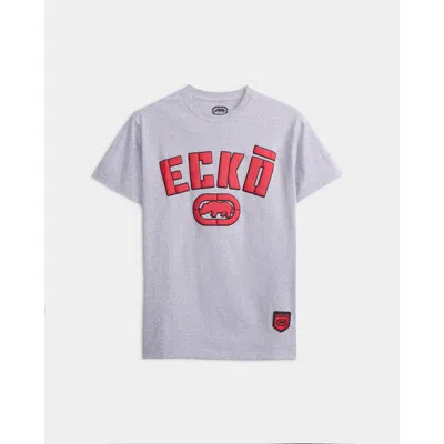 Ecko Shadow Movement Tee In Gray
