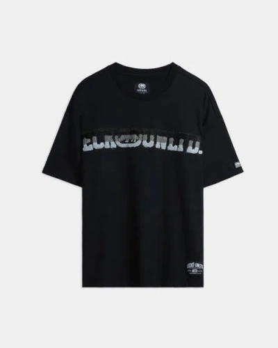 Ecko Straightforward Knit Tee In Black