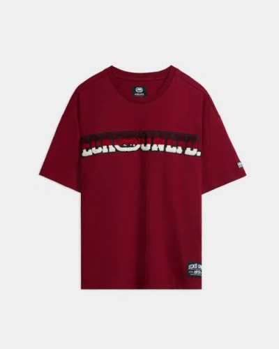 Ecko Straightforward Knit Tee In Red