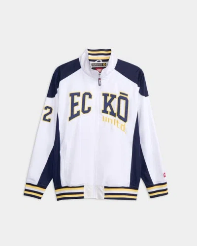 Ecko Track Is Back Jacket In White