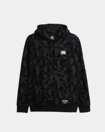 Ecko Unltd . Alpha Popover Hoodie In Black