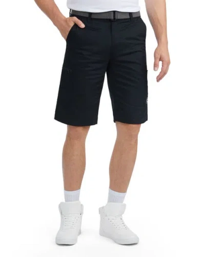 Ecko Unltd . Antipode Color Zip Woven Cargo Short In Black