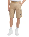 Ecko Unltd . Antipode Color Zip Woven Cargo Short In Brown