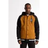 Ecko Unltd Baseball Faux Shearling Varsity Jacket In Tims