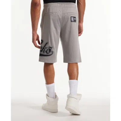 Ecko Unltd . Big League Birdseye Mesh Short In Gray