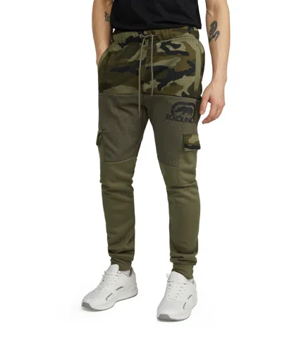 Ecko Unltd Ecko Men's Say What Fleece Jogger In Olive