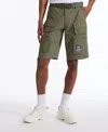 Ecko Unltd Freshen Up Belted Cargo Short In Olive