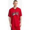 Ecko Unltd . Home Run Birdseye Mesh Tee In Red
