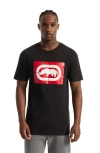 Ecko Unltd . Iconix Logo Tee In Black