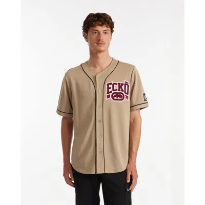 Ecko Unltd . In The Show Button Front Top In Brown