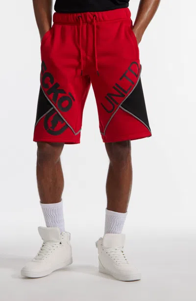 Ecko Unltd Indented Fleece Short