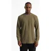 Ecko Unltd . Keep Your Head Up Thermal Top In Olive