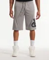 Ecko Unltd Big League Birdseye Mesh Short In Marled Gray