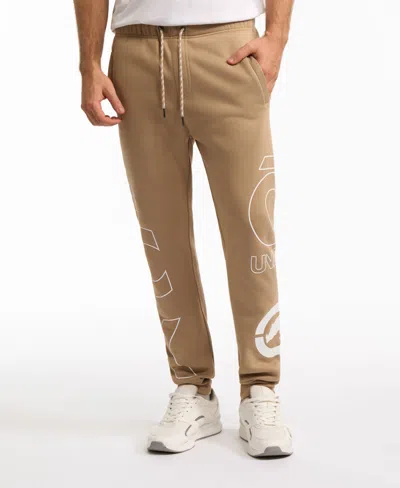 Ecko Unltd Men's Big Print Jogger In Taupe