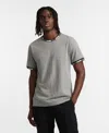 Ecko Unltd . Database Short Sleeve Knit Tee In Marled Gray