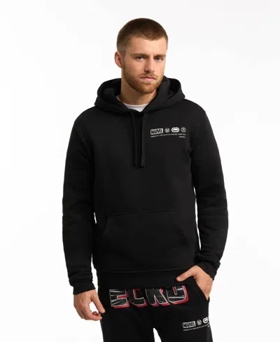 Ecko Unltd Men's Deadpool Art Of Life Hoodie In Black