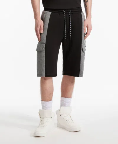 Ecko Unltd Men's Double Fleece Shorts In Black