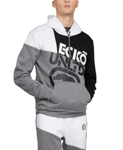 Ecko Unltd Men's Fast And Furious Pullover Hoodie In Charcoal Heather