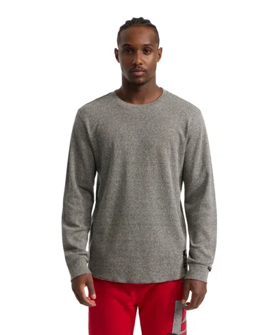 Ecko Unltd Men's Pinch Me Thermal T-shirt In Grey Marled