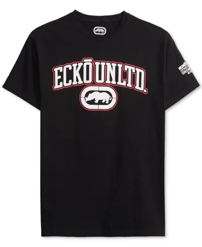 Ecko Unltd Men's Relentless Rhino Stack Short-sleeve T-shirt In Black