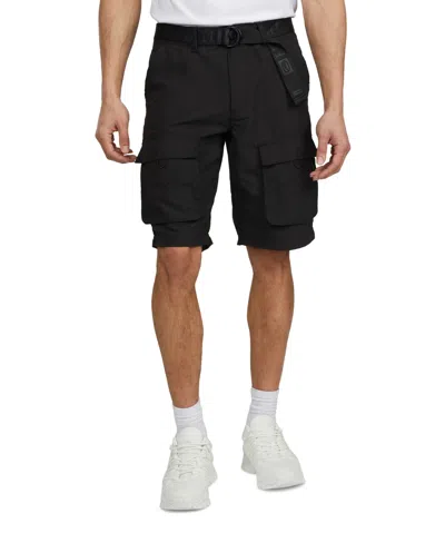 Ecko Unltd Men's Side Straps Cargo Short In Black