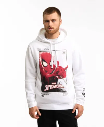 Ecko Unltd Men's Spidey Sensory Hoodie In White