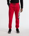 Ecko Unltd Men's Spray Town Down Jogger In True Red