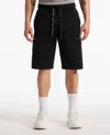 Ecko Unltd Stitched Pockets Fleece Short In Black