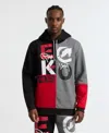 Ecko Unltd . Team Up Hoodie In Grey Marled