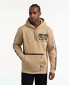 Ecko Unltd . Truss Zip Hoodie In Taupe