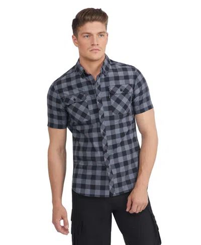 Ecko Unltd Men's Work N Work Short Sleeve Woven Shirt