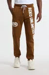 Ecko Unltd Men's World Sash Jogger In Brown