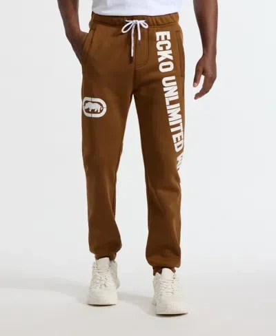 Ecko Unltd Men's World Sash Jogger In Camel