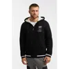 Ecko Unltd . One Hit Faux Shearling Hoodie In Black