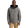 Ecko Unltd One Hit Faux Shearling Hoodie In Grey Marled