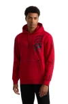 Ecko Unltd . Pop Tape Hoodie In Red