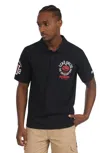 Ecko Unltd Men's Putter's Short Sleeve Polo T-shirt In Black