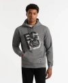 Ecko Unltd . Revived Po Hoodie In Marled Grey
