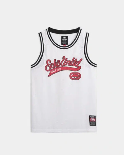 Ecko Unltd . Signature Jersey In White