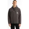 Ecko Unltd . Simple Confidence Shearling Lined Jacket In Gray