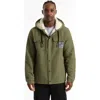 Ecko Unltd . Simple Confidence Shearling Lined Jacket In Green