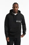 Ecko Unltd Spidey Watch Hoodie In Black