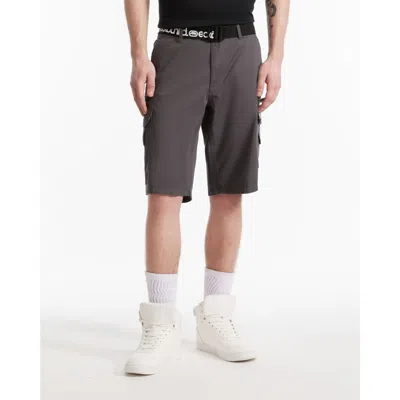 Ecko Unltd . The Leader Belted Cargo Short In Gray