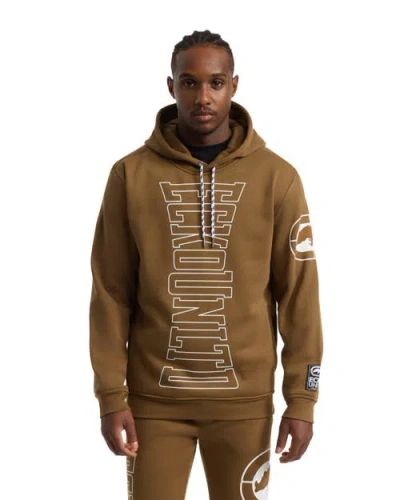 Ecko Unltd Men's Time Capsule Pull Over Hoodie In Camel