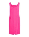 Éclà Woman Mini Dress Magenta Size 10 Polyester, Elastane In Magenta