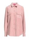 Éclà Woman Shirt Pink Size 10 Polyester, Nylon, Elastane