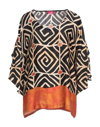 Éclà Woman Top Rust Size 12 Viscose In Red