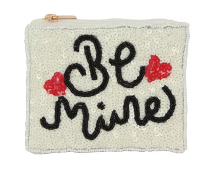 Eclai Be Mine Coin Bag In Off White