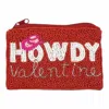 Eclai Howdy Valentine Coin Bag In Red In Red